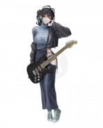 Juroku Illustration PVC socha Guitar Meimei Backless Dress 26 cm